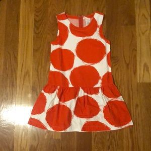 Girls polka dot dress